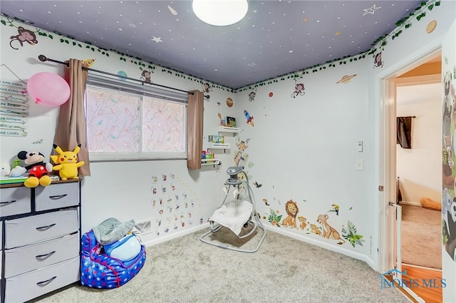4811 Larkhaven Dr, Toledo, OH 43623 - game room featuring carpet and baseboards