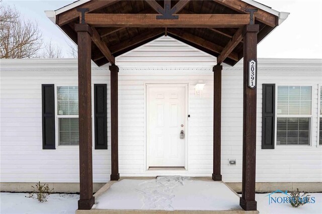20391 Brown Ln, Weston, OH 43569 - view of entrance to property