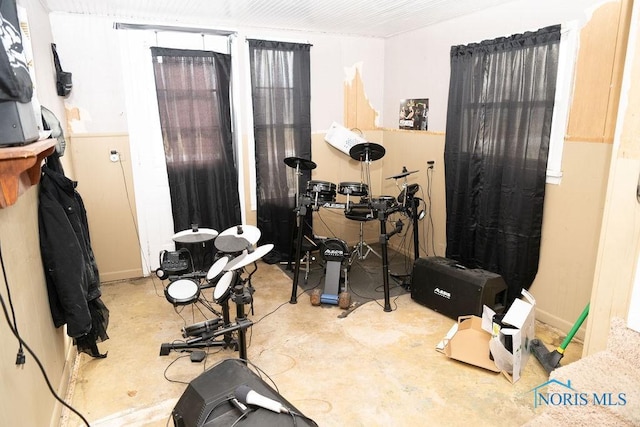 view of exercise room