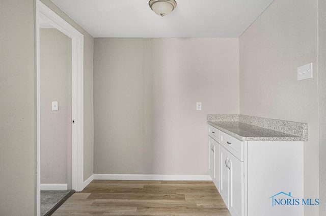 5728 Rudyard Rd, Sylvania, OH 43560 - interior space with baseboards and light wood-type flooring