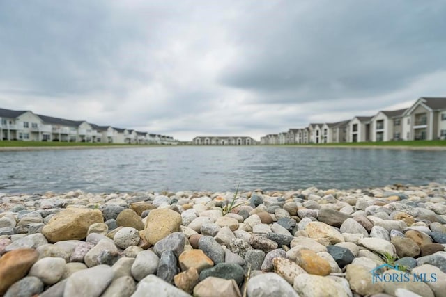 water view with a residential view