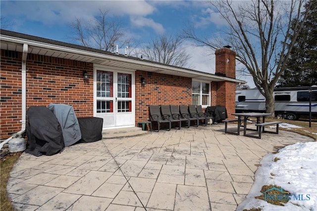 view of patio / terrace with grilling area