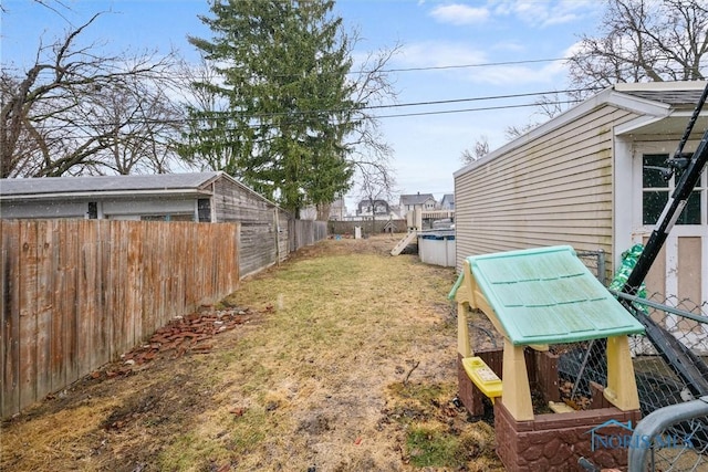 4526 Eastway St, Toledo, OH 43612 - view of yard featuring a fenced backyard