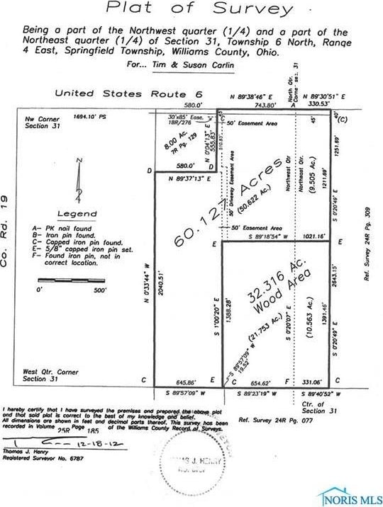 0 US Highway 6, Bryan OH, 43506 land for sale