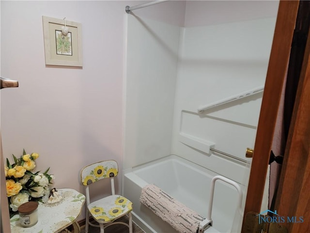 full bathroom featuring shower / bathing tub combination