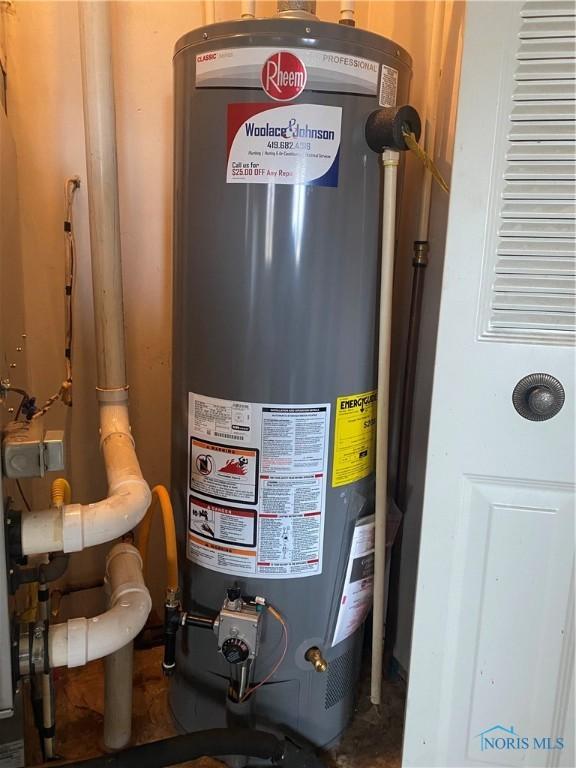 utilities with water heater