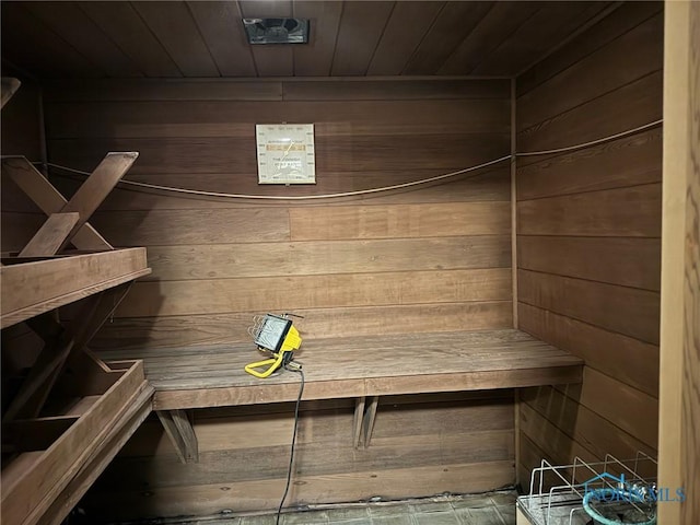 view of sauna / steam room