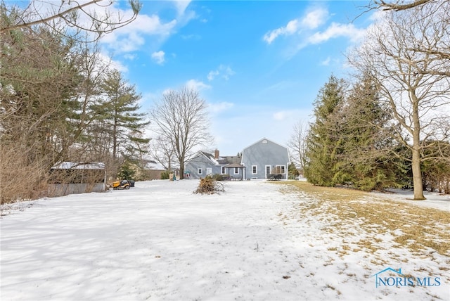 5605 Weckerly Rd, Whitehouse, OH 43571 - view of yard covered in snow