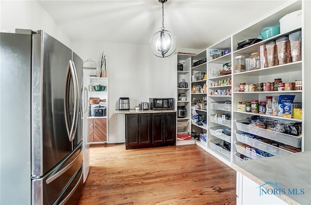 view of pantry