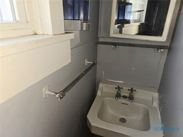 bathroom with a sink