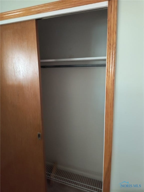 view of closet