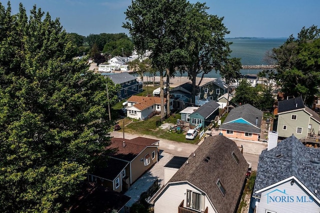 birds eye view of property featuring a residential view