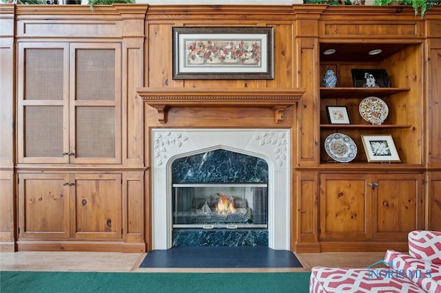 view of unfurnished living room
