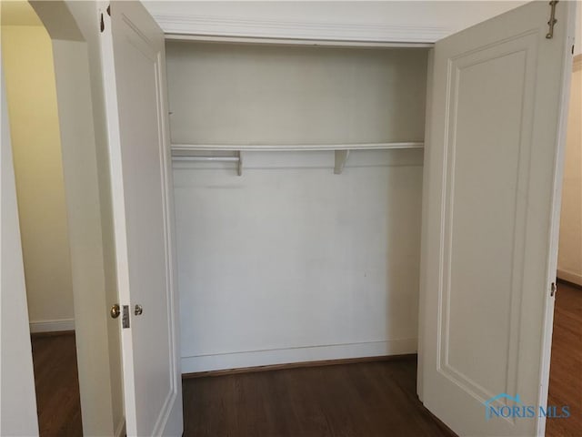 view of closet