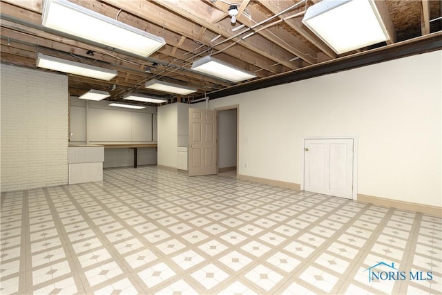 2436 Tiffany Village Blvd, Sylvania, OH 43560 - finished basement with light floors and baseboards