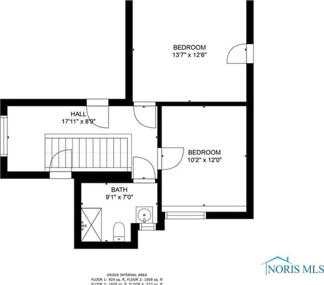 121 Eagle Point Dr, Rossford, OH 43460 - property floor plan