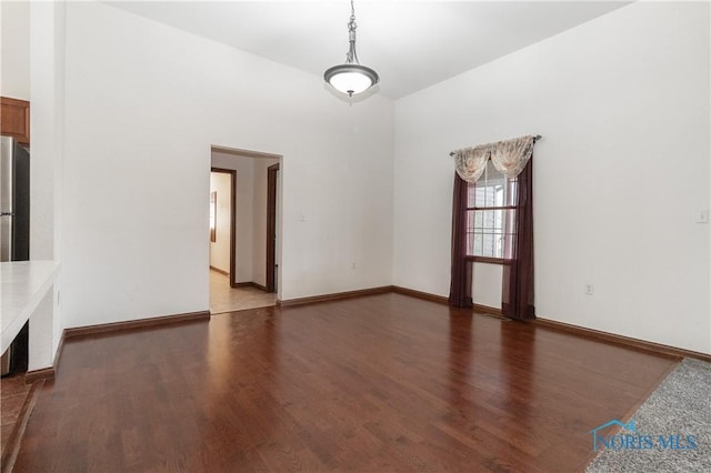 2121 County Road 4 Unit 1, Swanton, OH 43558 - interior space featuring baseboards and wood finished floors