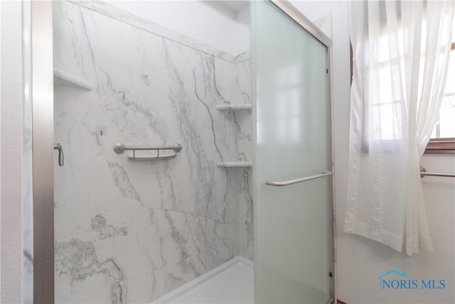 2121 County Road 4 Unit 1, Swanton, OH 43558 - full bathroom with a marble finish shower