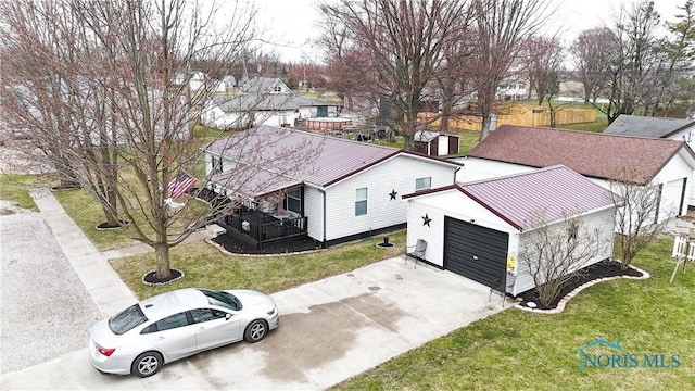 drone / aerial view