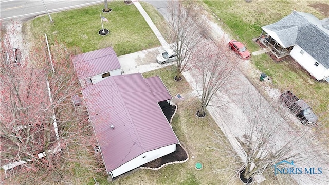 aerial view