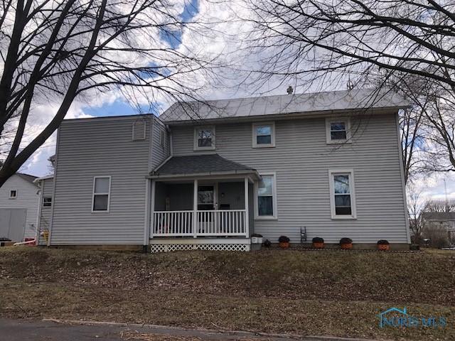 view of front of home with a porch