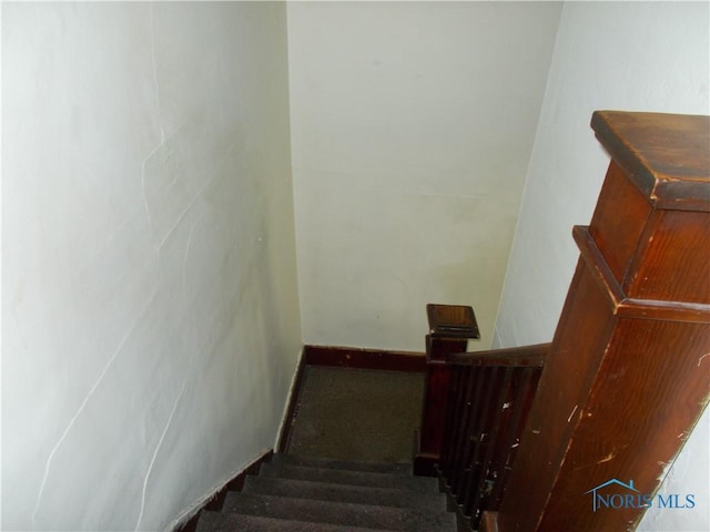 stairs with carpet