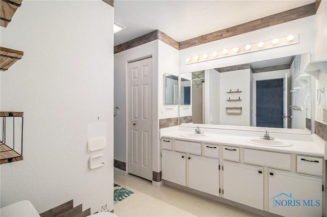 4014 Stonehenge Dr Unit 4014, Sylvania, OH 43560 - bathroom with double vanity and toilet