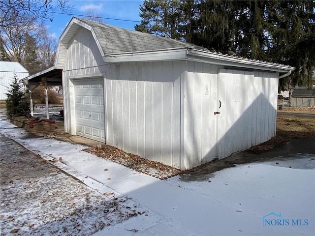 view of outbuilding with an outdoor structure