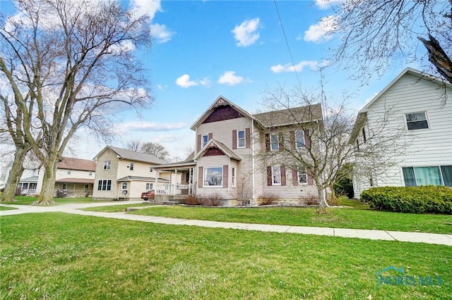 406 N Main St, Continental, OH 45831 - view of front of house with a front yard