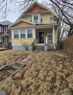 2814 Fulton St, Toledo, OH 43610 - victorian home featuring a porch