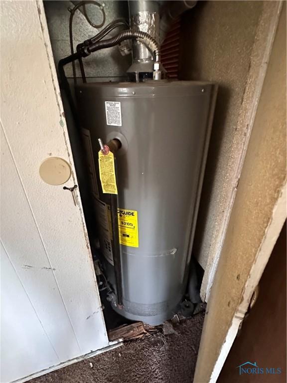 41 Dickens Dr, Toledo, OH 43607 - utilities with water heater