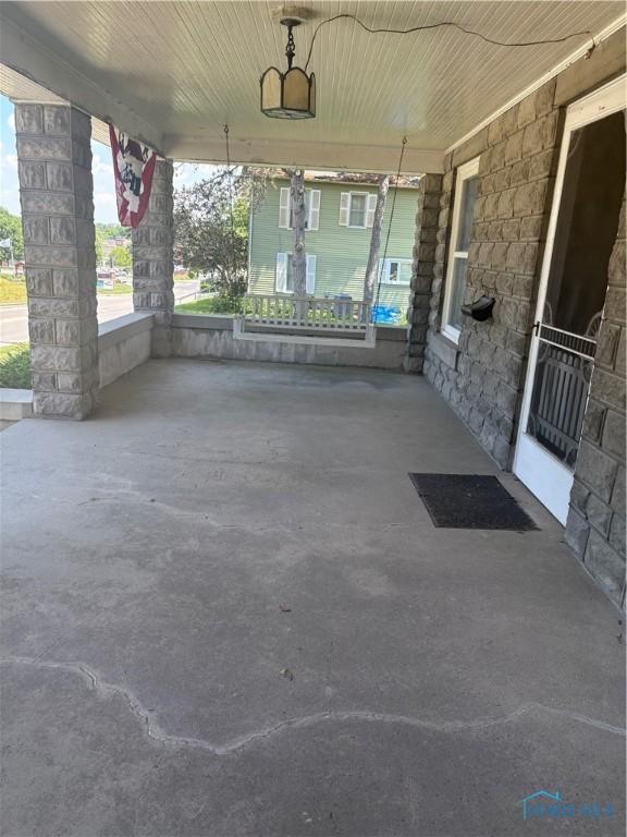 421 Farnsworth Rd, Waterville, OH 43566 - view of porch