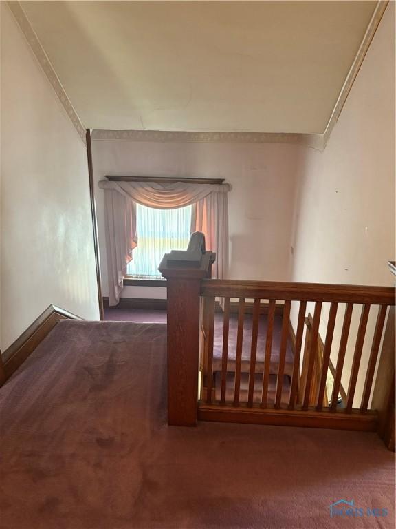 421 Farnsworth Rd, Waterville, OH 43566 - hall with carpet