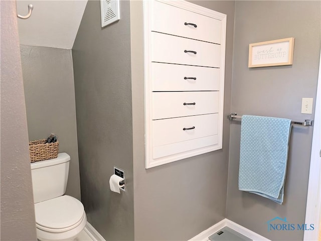 400 W St, Archbold, OH 43502 - bathroom with toilet and baseboards