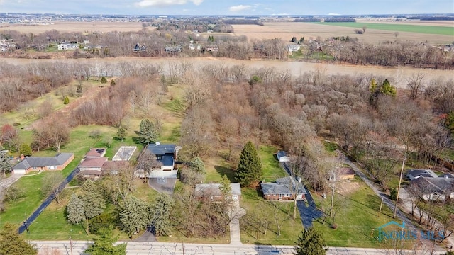 354 N River Rd, Waterville, OH 43566 - aerial view featuring a rural view
