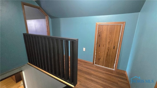 16325 Road 25P, Ottoville, OH 45844 - hallway featuring wood finished floors