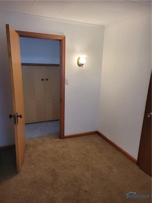 621 Nevada St, Toledo, OH 43605 - empty room featuring baseboards and carpet floors