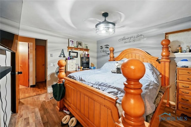 284 E Findlay St, Sugar Creek Township, OH 45893 - bedroom with light wood-style flooring