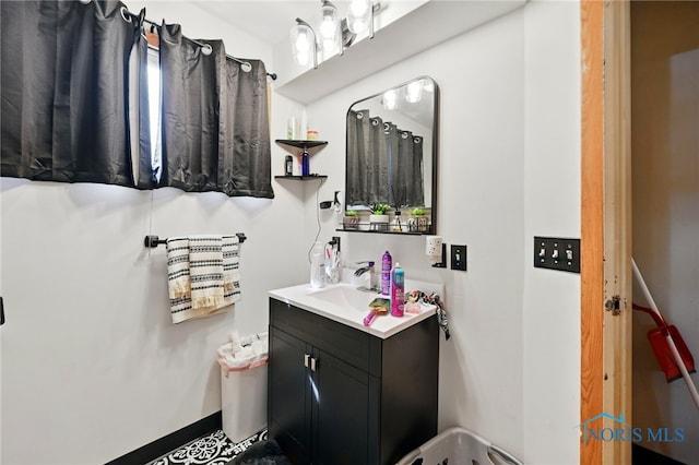 284 E Findlay St, Sugar Creek Township, OH 45893 - bathroom with vanity