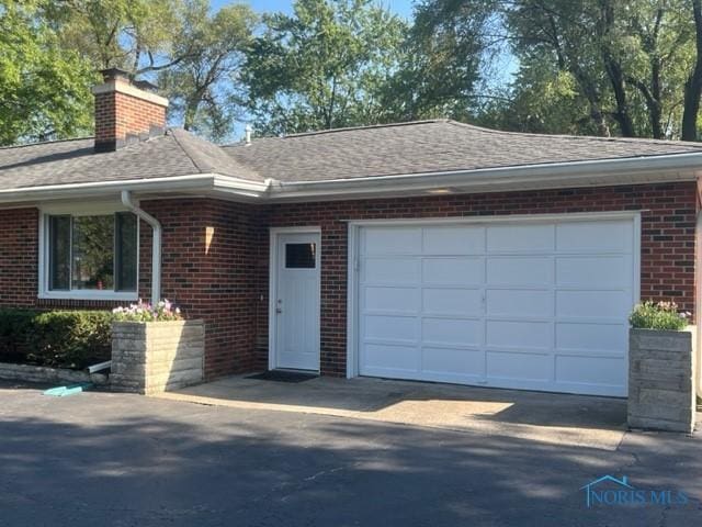 exterior space with driveway
