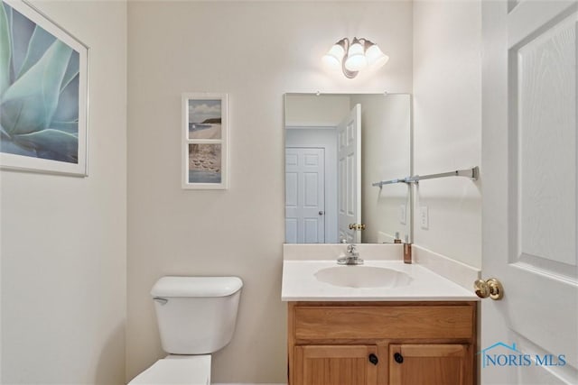 2016 Austin Bluffs Ct, Toledo, OH 43615 - bathroom featuring toilet and vanity