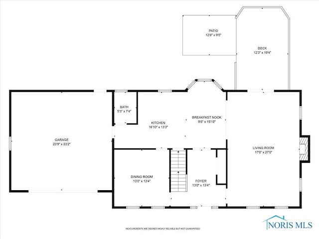 3011 Heather Downs Dr, Findlay, OH 45840 - floor plan