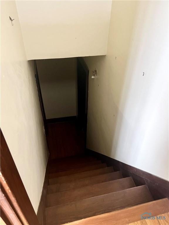 view of stairs