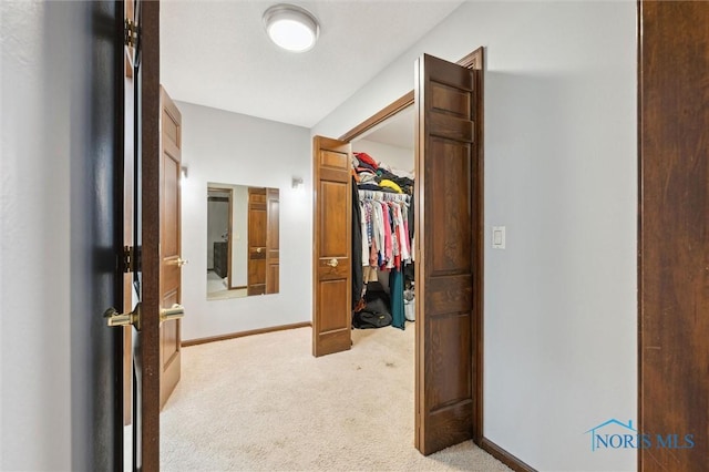 7106 Country Creek Rd, Maumee, OH 43537 - hall with light carpet and baseboards