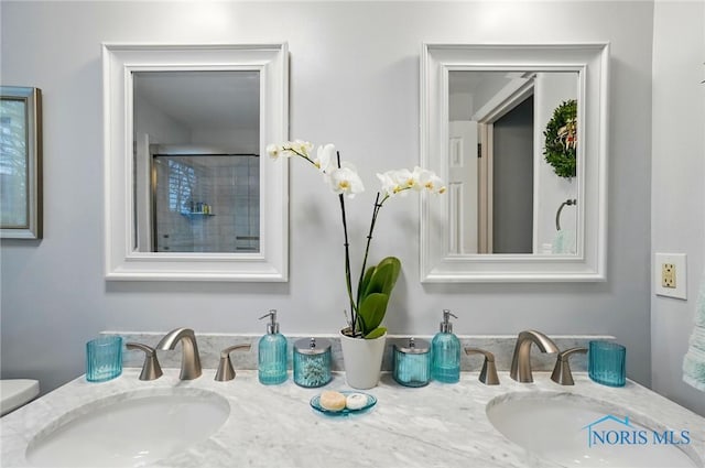 2257 N Carriage Ln, Port Clinton, OH 43452 - bathroom featuring toilet and vanity