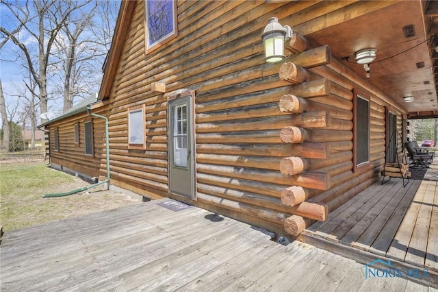 2525 N King Rd, Toledo, OH 43615 - view of wooden terrace