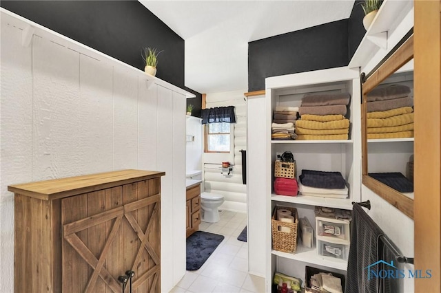 2525 N King Rd, Toledo, OH 43615 - bathroom with tile patterned floors and toilet