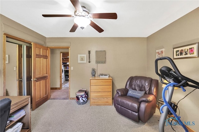 2525 N King Rd, Toledo, OH 43615 - interior space featuring ceiling fan