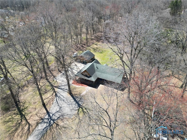 2525 N King Rd, Toledo, OH 43615 - view of subject property featuring a heavily wooded area