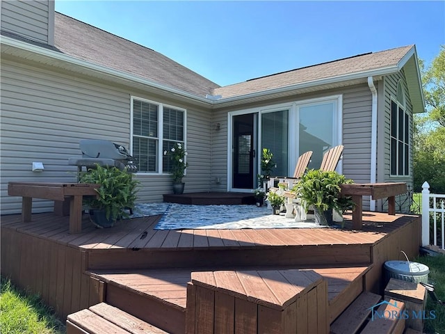 6681 Bellflower Ct, Curtice, OH 43412 - view of deck